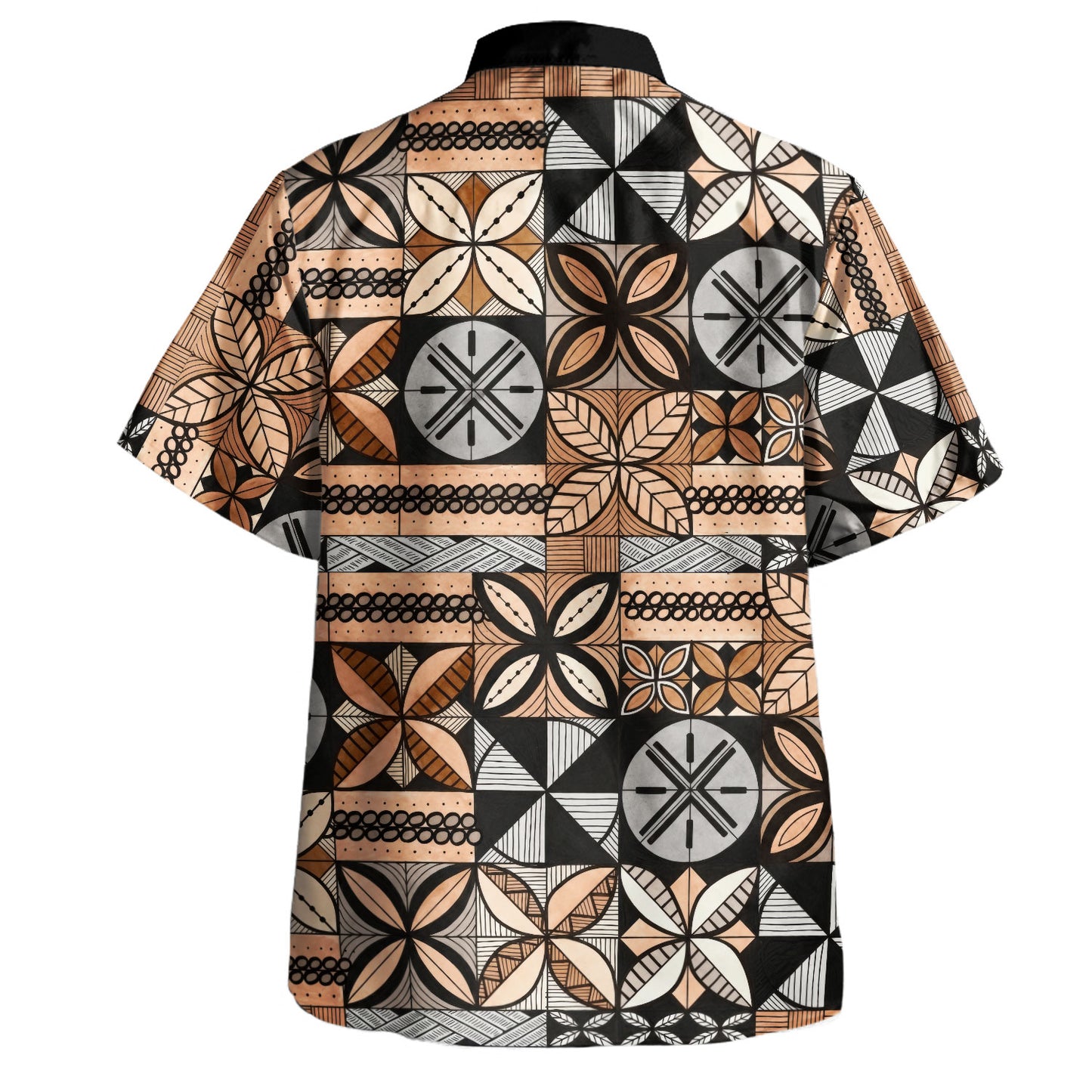Samoa Combo Puletasi And Shirt Siapo Pattern Print