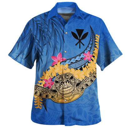 Hawaii Hawaiian Shirt Kanaka Turtle Polynesia Tattoo