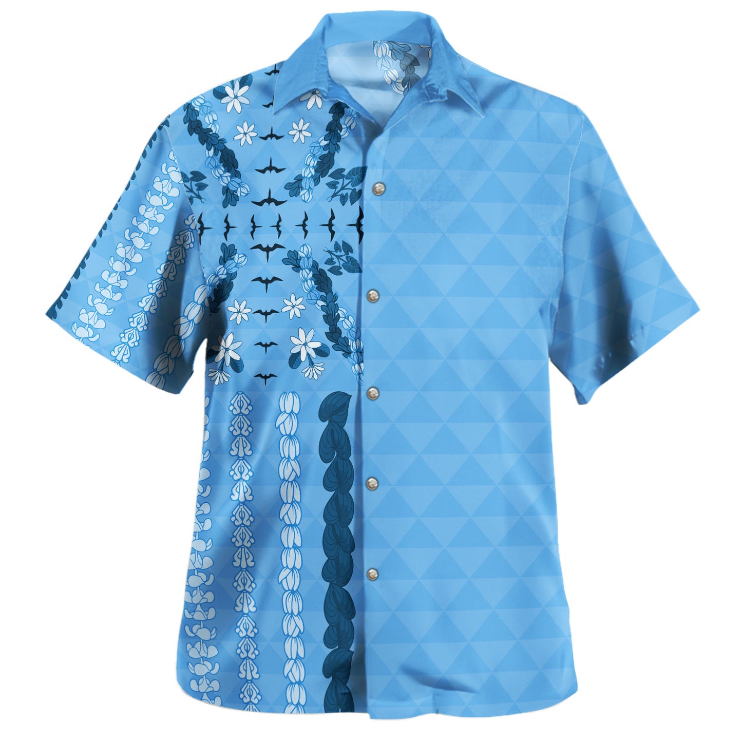 Hawaii Hawaiian Shirt Lei Flower Island Elegance