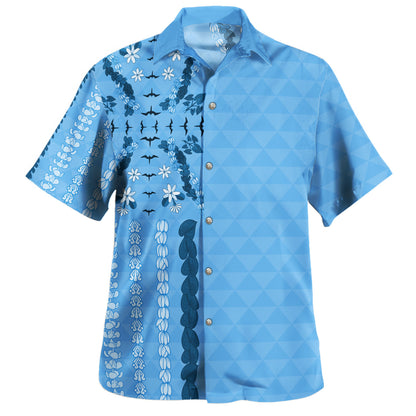Hawaii Hawaiian Shirt Lei Flower Island Elegance