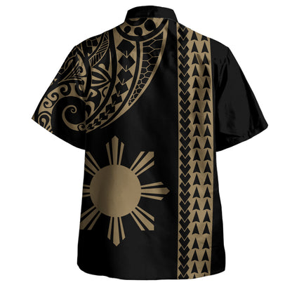 Philippines Filipinos Hawaiian Shirt Polynesian Tribal Simple Style