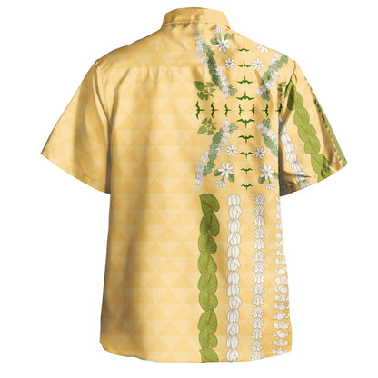 Hawaii Hawaiian Shirt Lei Flower Island Elegance