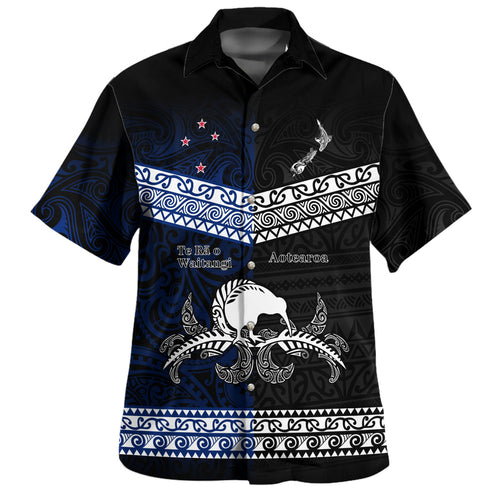 New Zealand Hawaiian Shirt Te Rā o Waitangi Heritage Style