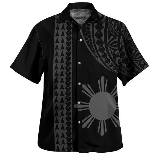 Philippines Filipinos Hawaiian Shirt Polynesian Tribal Simple Style