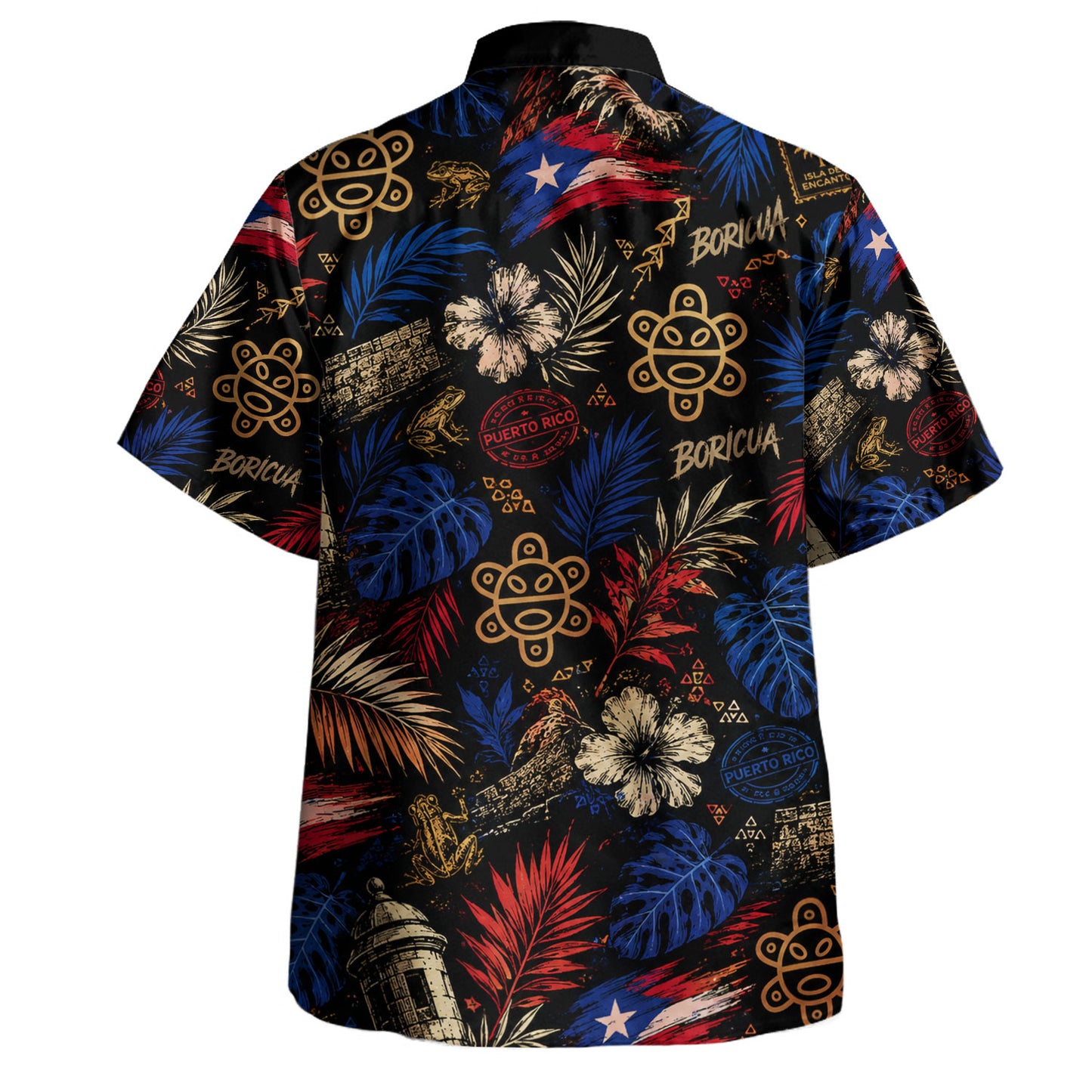 Puerto Rico Hawaiian Shirt Boricua Pride Tropical
