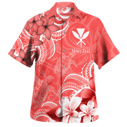 Hawaii Hawaiian Shirt Kanaka Maoli Turtle Plumeria Tribal Style