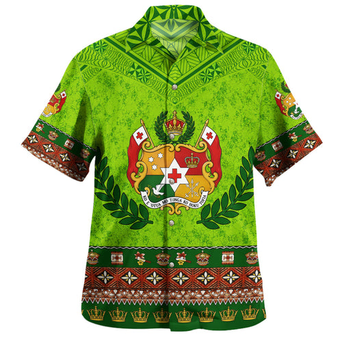 Tonga Hawaiian Shirt Royal Vintage Tonga
