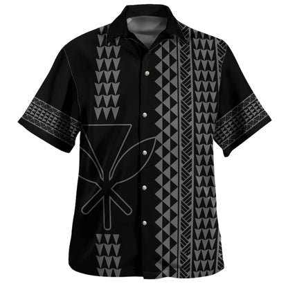 Hawaii Hawaiian Shirt Kanaka Maoli Vertical Pattern Modern Style