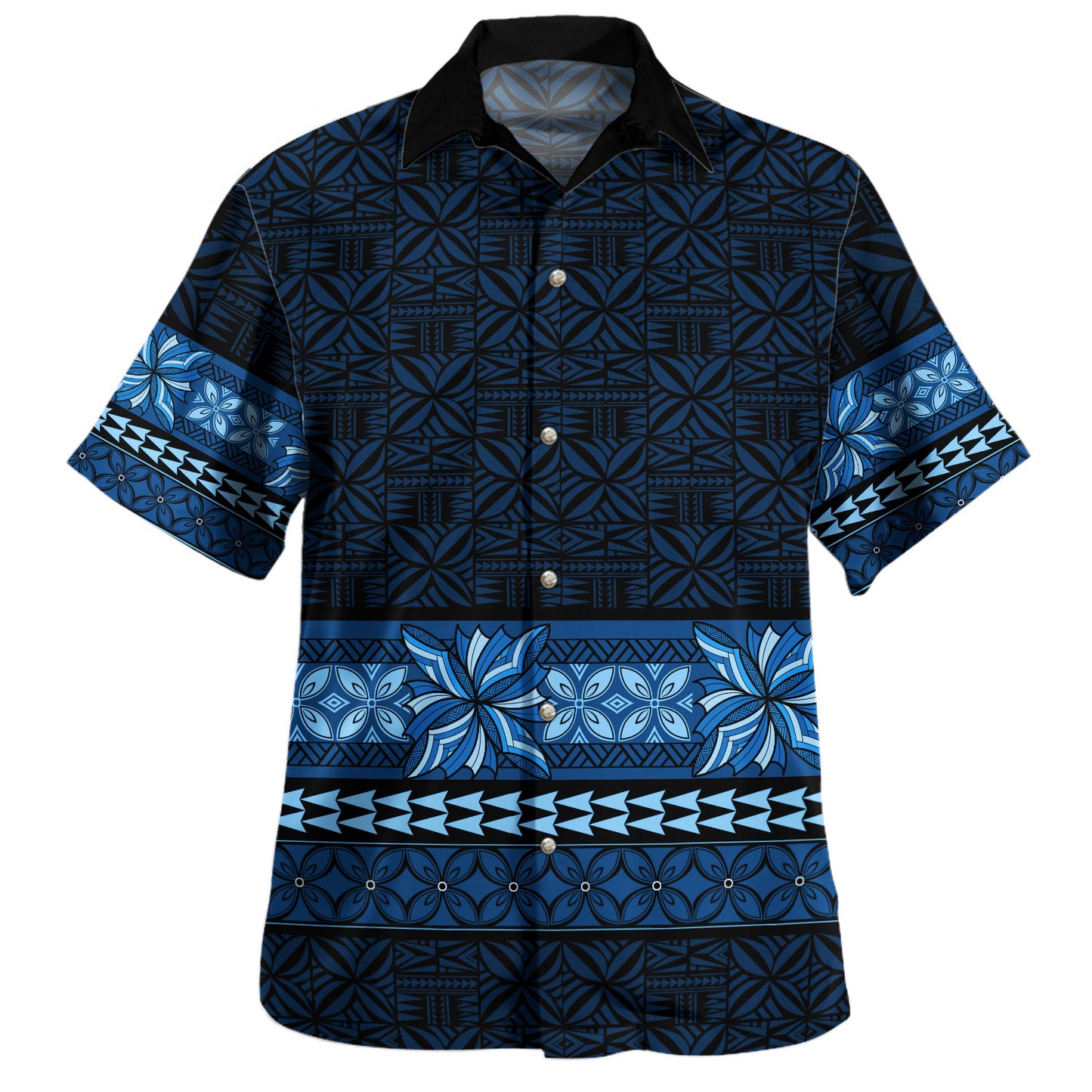 Samoa Combo Puletasi And Shirt Tapa Island Elegance