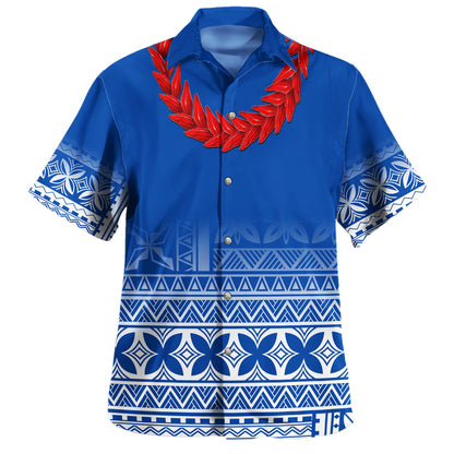 Samoa Combo Puletasi And Shirt Siapo Tapa Print