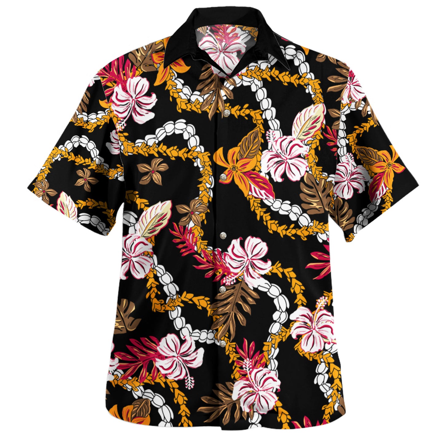 Hawaii Hawaiian Shirt Tropical Flower Lie Pattern