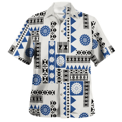 Fiji Combo Puletasi And Shirt Bula Fabric