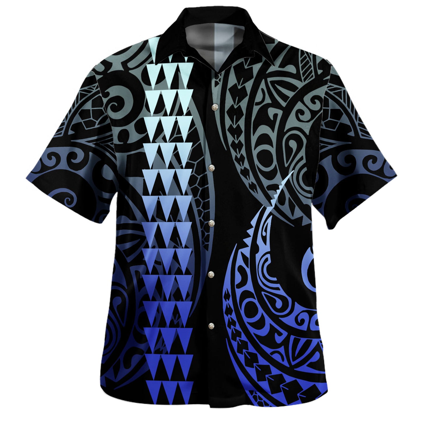 Hawaii Hawaiian Shirt Polynesia Kakau Style