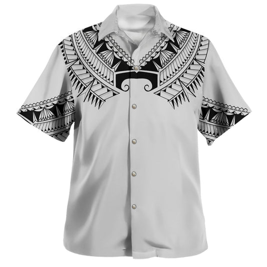 Polynesia Hawaiian Shirt Tribal Tattoo Classic Style