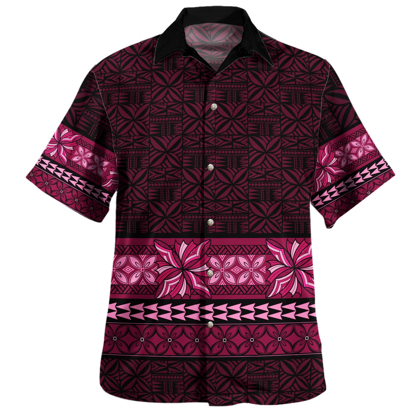 Samoa Combo Puletasi And Shirt Tapa Island Elegance
