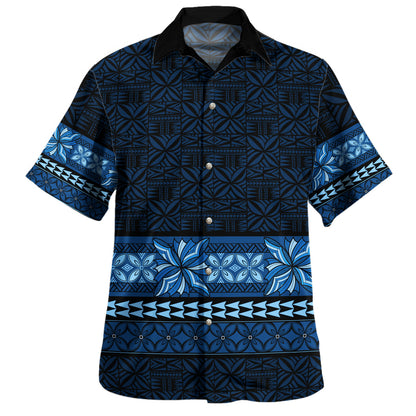 Samoa Hawaiian Shirt Tapa Island Elegance