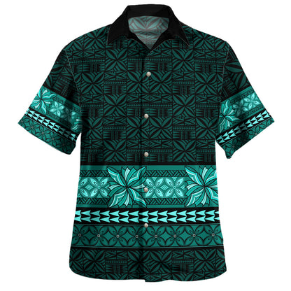 Samoa Hawaiian Shirt Tapa Island Elegance