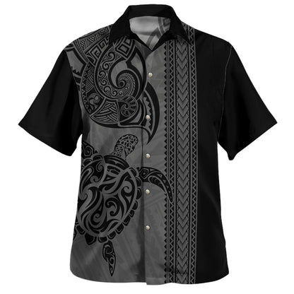 Hawaii Hawaiian Shirt Polynesia Tribal Turtle Tattoo