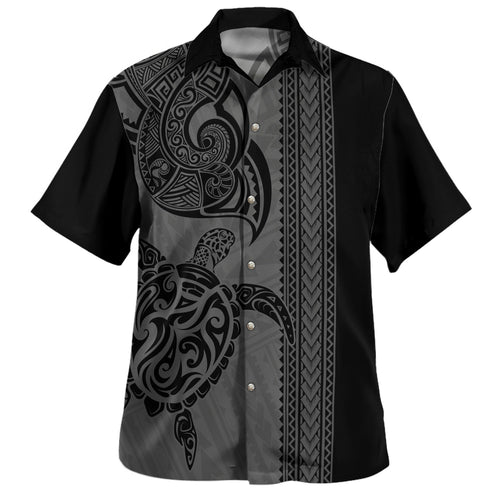 Hawaii Hawaiian Shirt Polynesia Tribal Turtle Tattoo