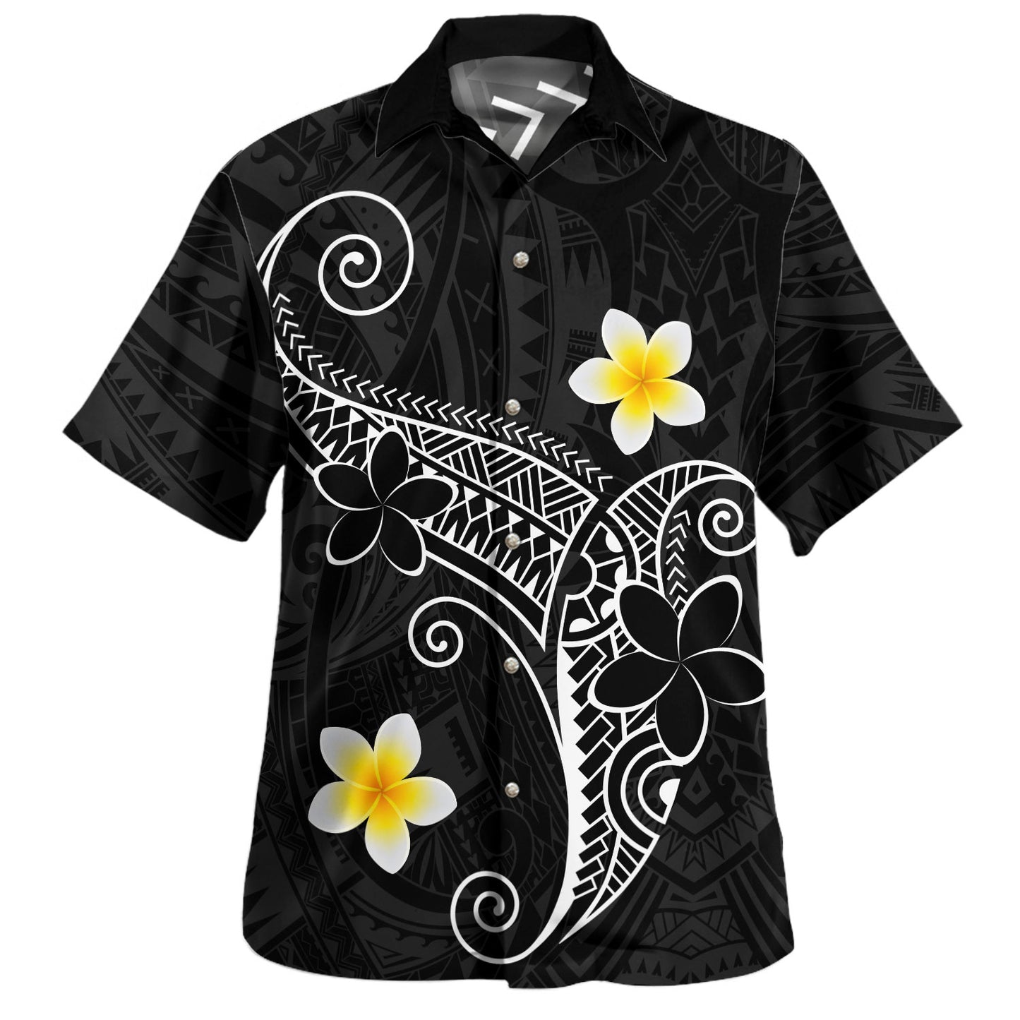 Hawaii Hawaiian Shirt Polynesia Floral Tribal