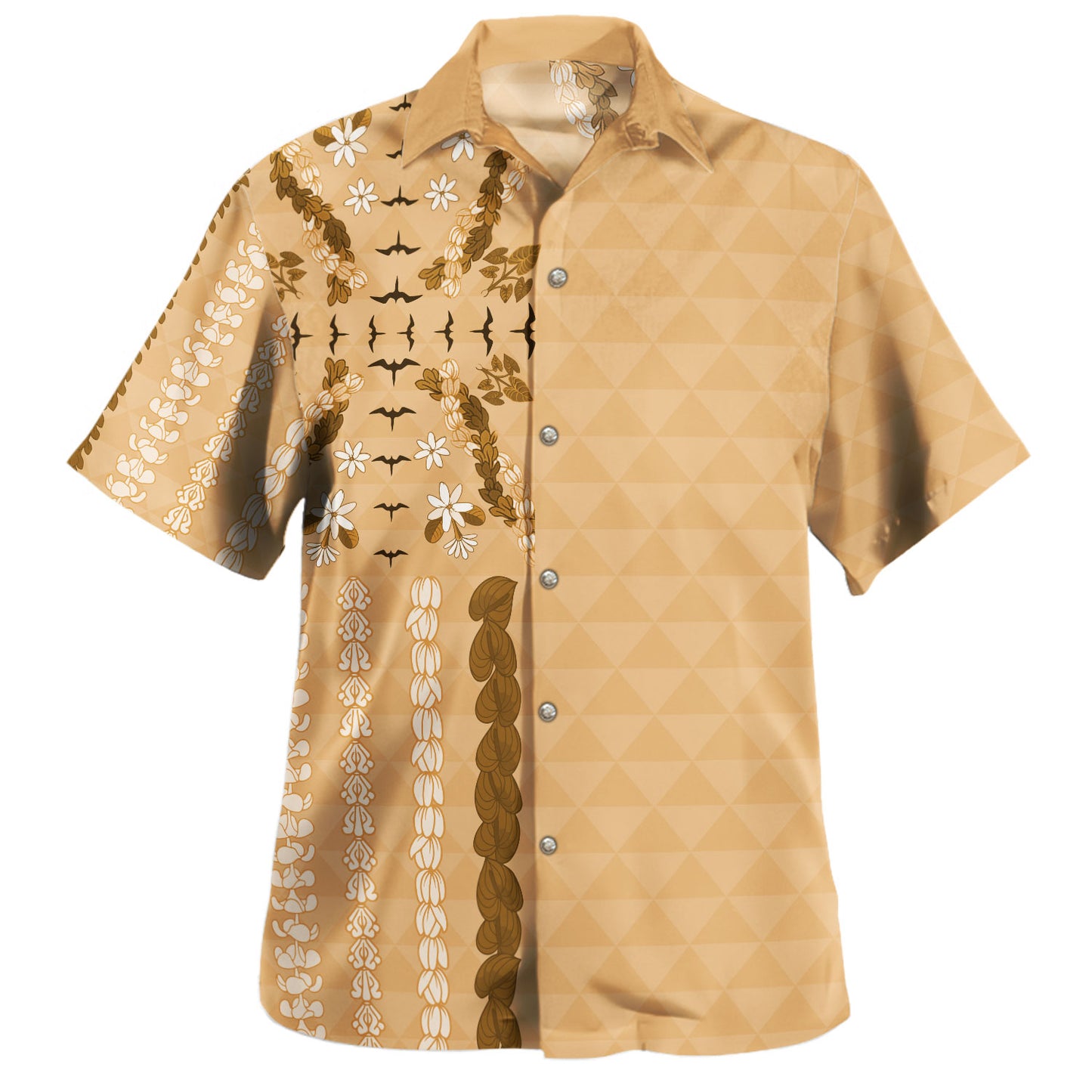 Hawaii Hawaiian Shirt Lei Flower Island Elegance