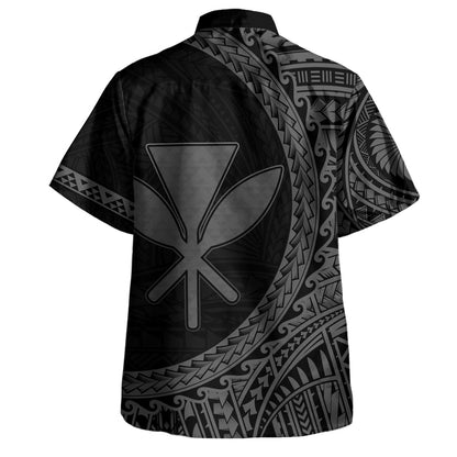Hawaii Hawaiian Shirt Kanaka Pacific Tattoo Circle Style