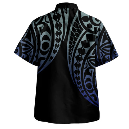 Hawaii Hawaiian Shirt Polynesia Kakau Style