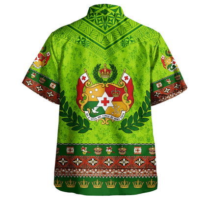 Tonga Hawaiian Shirt Royal Vintage Tonga