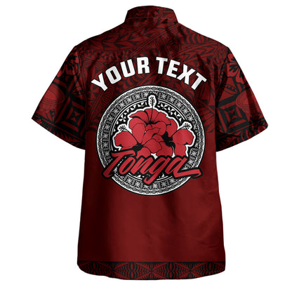 Tonga Hawaiian Shirt Tonga Pride Cross Hibiscus Tribal Style