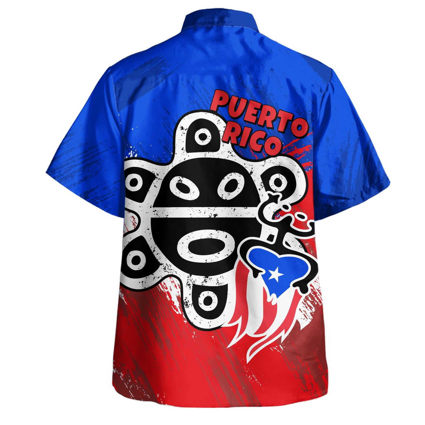Puerto Rico Hawaiian Shirt Coqui Taino El Morro Boricua Pride