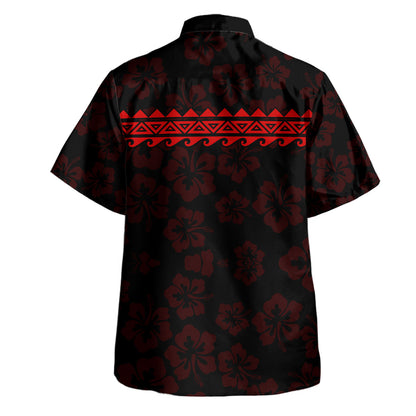 Hawaii Hawaiian Shirt Custom Tropical Hibiscus Flower Style