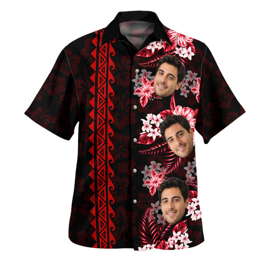 Hawaii Hawaiian Shirt Custom Tropical Hibiscus Flower Style
