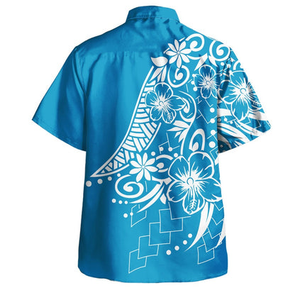Hawaii Hawaiian Shirt Polynesian Print Ver.1