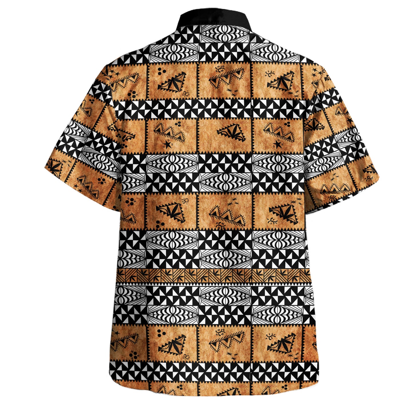 Tonga Combo Puletasi And Shirt Tapa Pattern