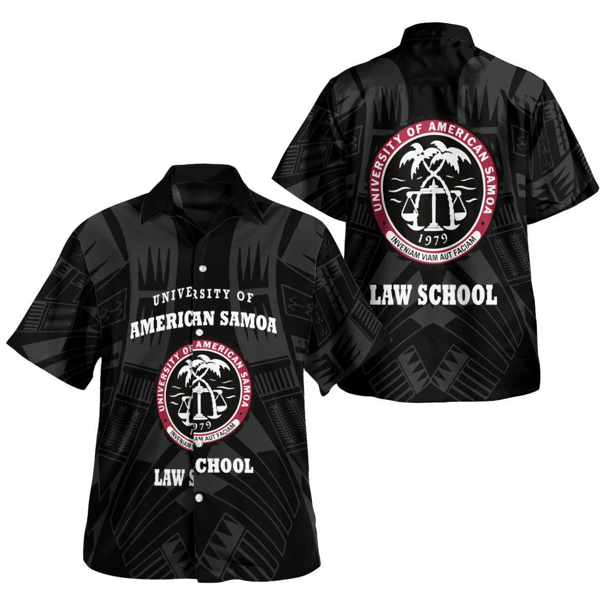 American Samoa Hawaiian Shirt -  University Of American Samoa