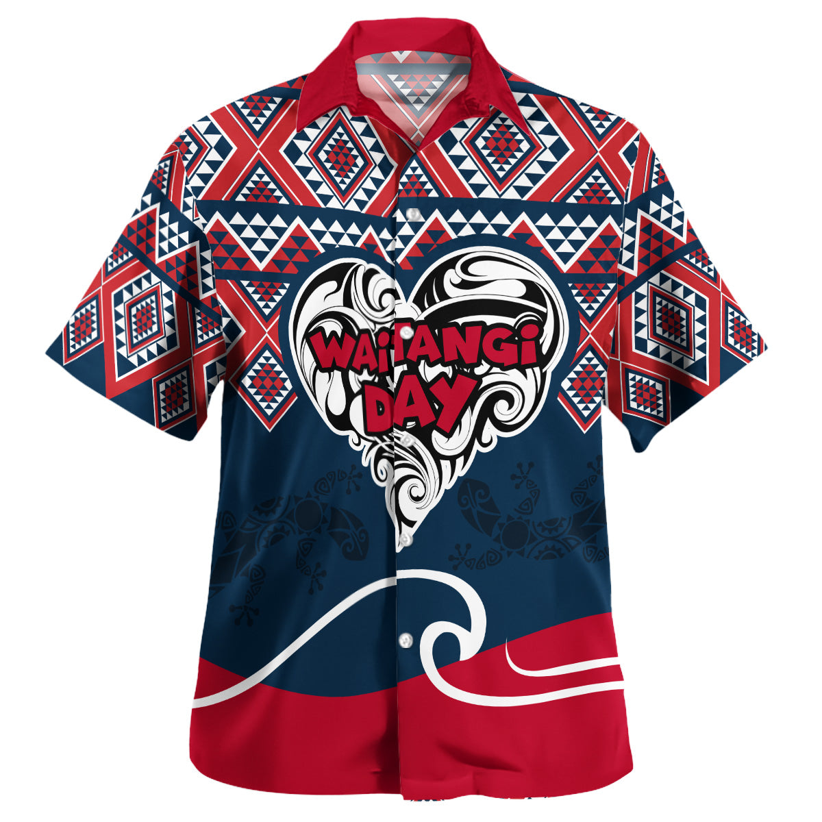 New Zealand Waitangi Day Hawaiian Shirt - New Zealand Culture Happy Waitangi Day Gold Coast