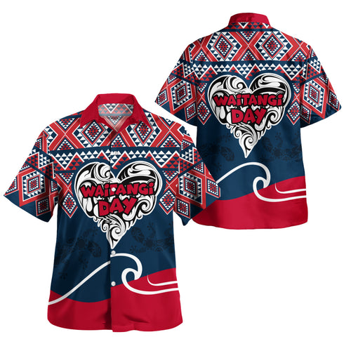 New Zealand Waitangi Day Hawaiian Shirt - New Zealand Culture Happy Waitangi Day Gold Coast