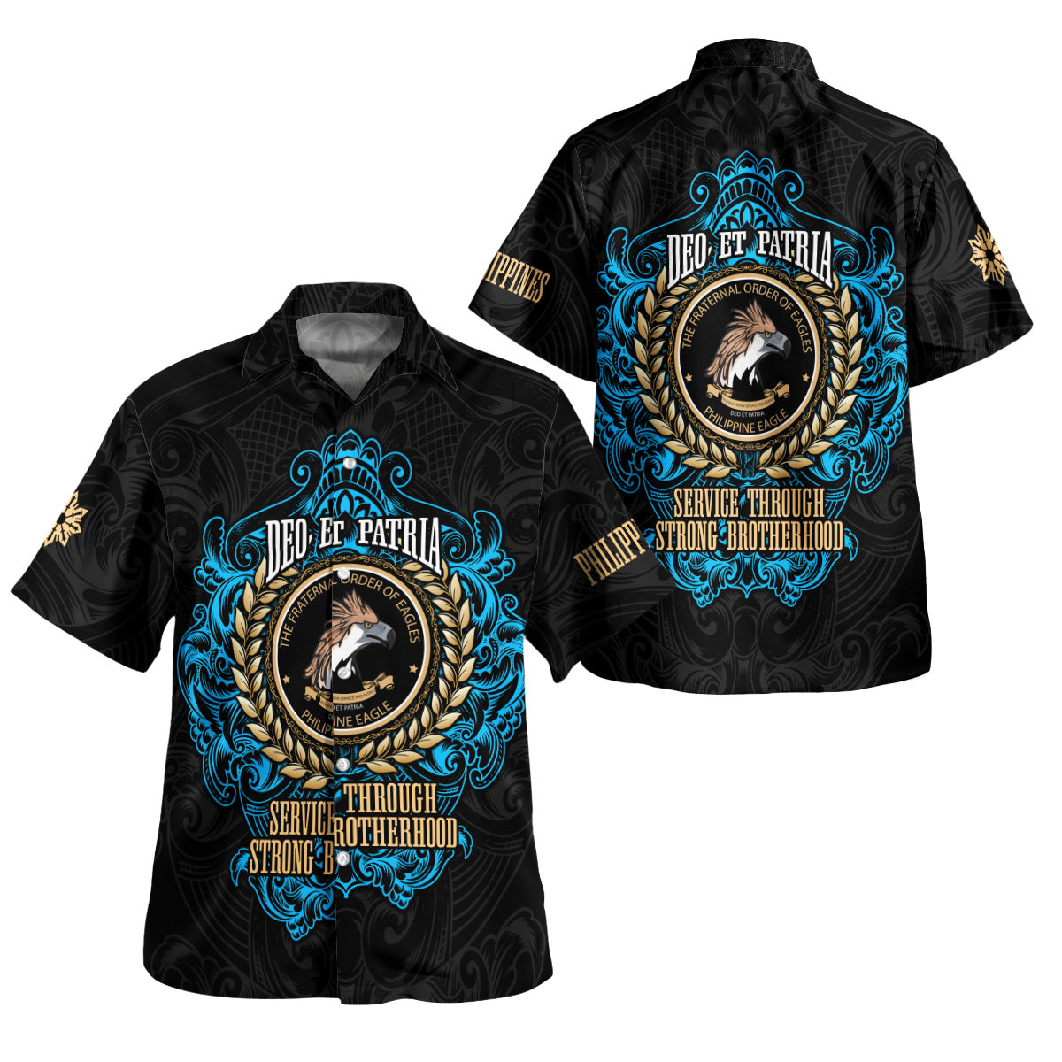 Philippines Hawaiian Shirt Pilipinas PHL Pride Patriot Love