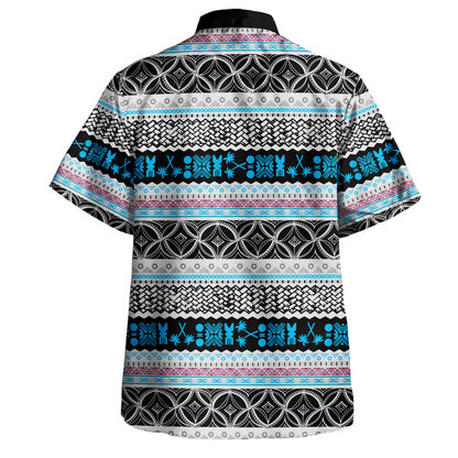 Fiji Hawaiian Shirt Fiji Independence 1970 Tapa Style (Ver 2)