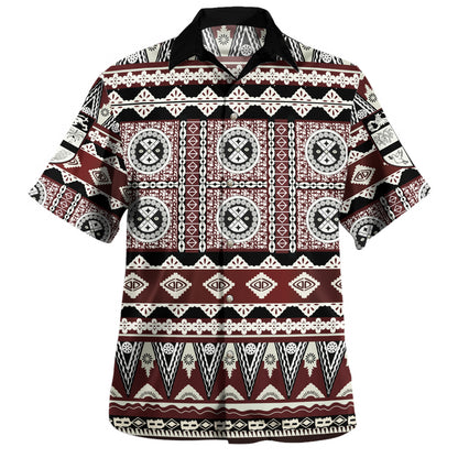Fiji Hawaiian Shirt Marau na Kerisimasi Rugby Santa Style
