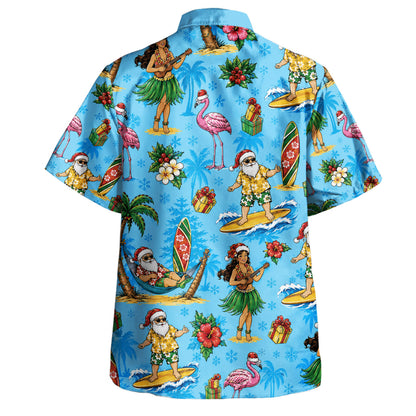 Hawaii Hawaiian Shirt Mele Kalikimaka Island Celebration Style