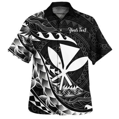Hawaii Hawaiian Shirt Custom Kanaka Polynesian Tribal Tattoo Classic Style