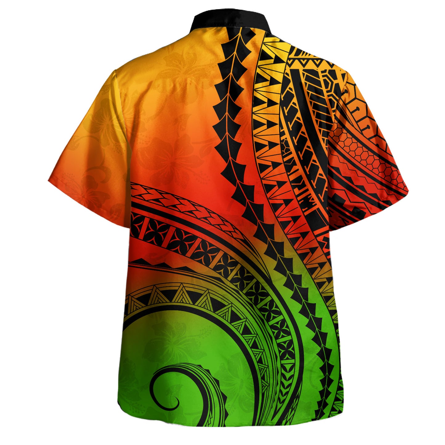 Hawaii Combo Dress And Shirt Kanaka Polynesia Tattoo Reggae