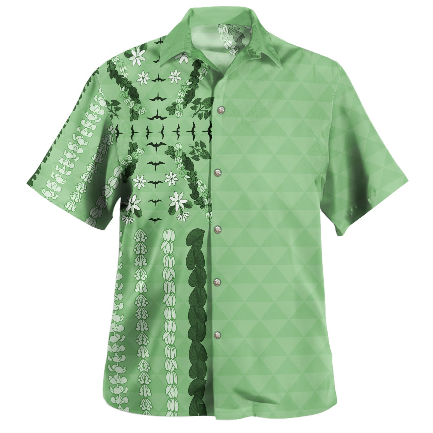 Hawaii Hawaiian Shirt Lei Flower Island Elegance