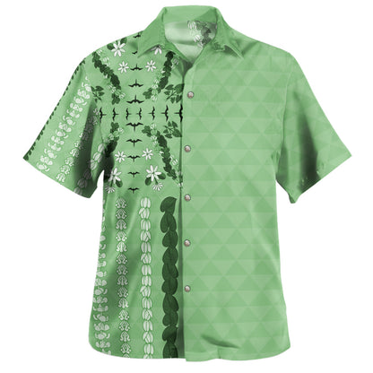 Hawaii Hawaiian Shirt Lei Flower Island Elegance
