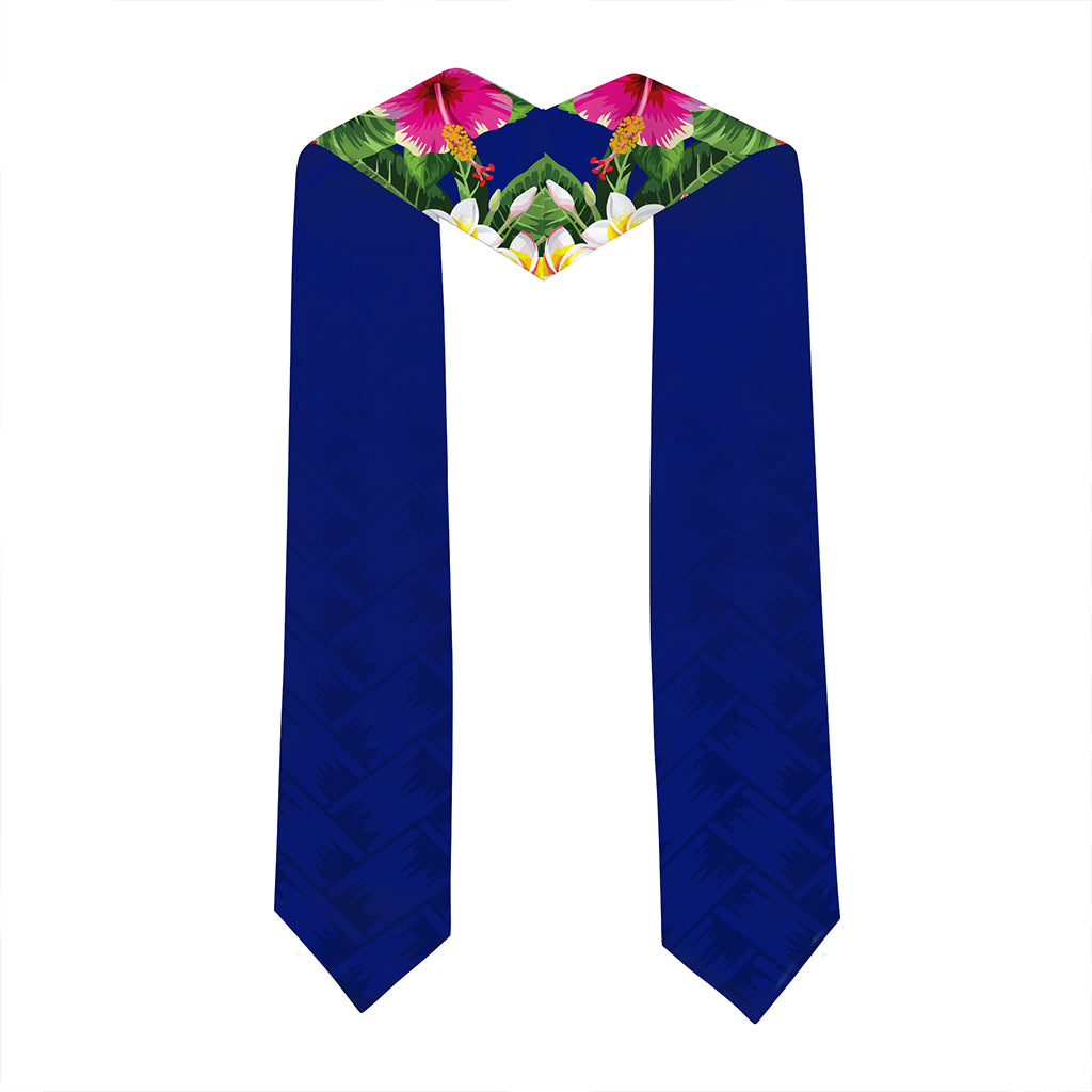 Hawaii Graduation Stole Custom Hilo High School Class 2026 Tropical Hibiscus Island Style