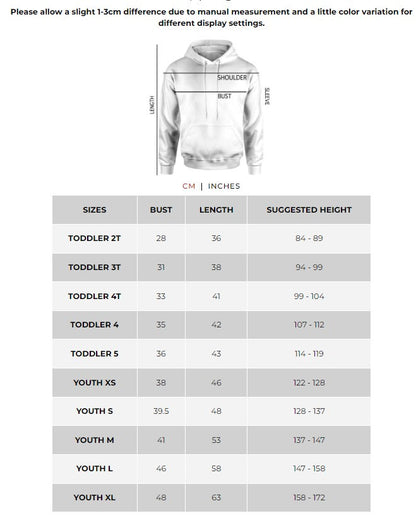 American Samoa Polynesian Kid Hoodie - Turtle Plumeria (Pink)