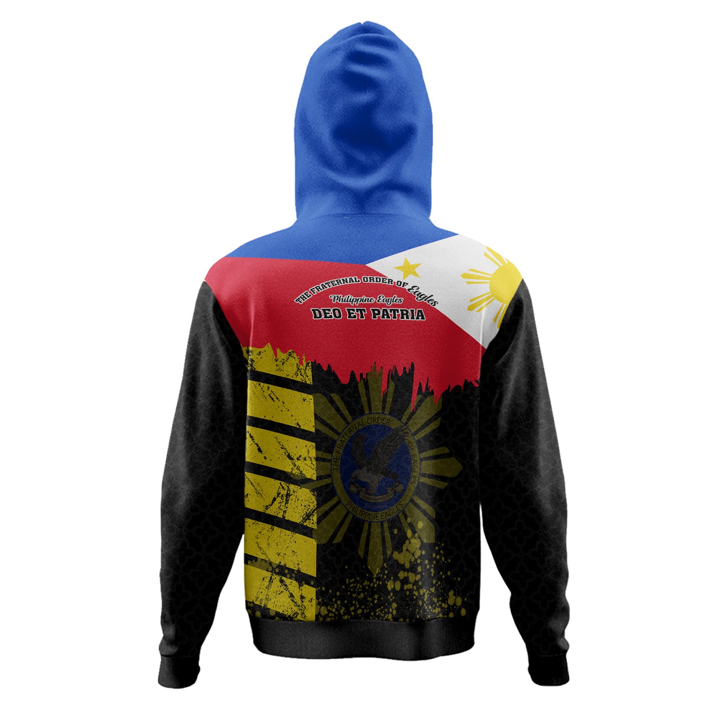 Philippines Hoodie - Philippine Eagles Filipino Flag Hoodie