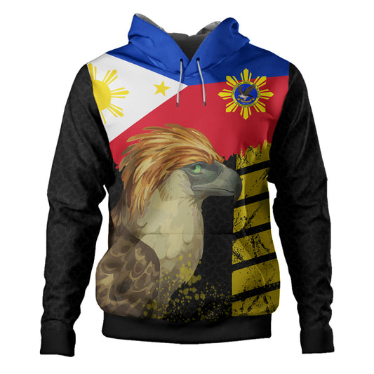 Philippines Hoodie - Philippine Eagles Filipino Flag Hoodie