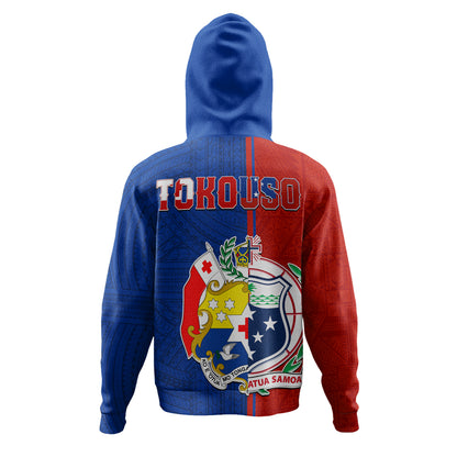 Tokouso Hoodie - Custom Tonga And Samoa Together